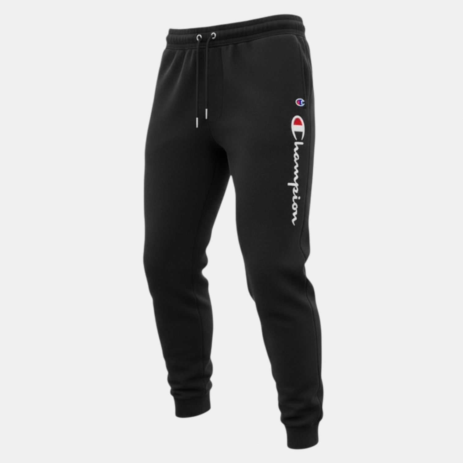 Champion Classic Logo Jogger Pants Black XXXL Pre Owned